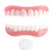 Flipped warm 2 pairs of teeth for plug in veneers fake teeth at the top and bottom dentures for plug in cosmetic veneers teeth lightening dentures for bad teeth