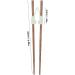 Chicken Sticks for Adults | Safe & Reliable Training Chopsticks | Perfect for Beginners Trainers Seniors & Disabled - Double Handle Design - Buy Online on GoSupps.com
