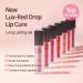 Natural Shine LUX REDDROP Lip Cure - Long Lasting Gel with Pomegranate Tint | Exfoliator & Plumping Peptide | Nourishing Formula with Natural Oils & Ceramides (0.16oz) - International Shipping Available - Buy Online on GoSupps.com