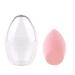 Makeup Sponge Makeup Sponge Puff Egg Microfiber Face Sponge Face Foundation Concealer Cosmetic Powder Sponge Makeup Sponge Holder(Pink-QM)