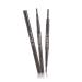 Mipcase 2 1 Eyebrow Brush Waterproof Brow Pencil Eye Brow Brush Eyebrow Pencil To Rotate Refill Five Colors