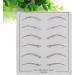 OHPHCALL 6 Pcs eye brow shaping kit eye brow practice skin eyebrow microblading set eyebrow trimming - Buy Online on GoSupps.com