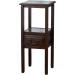 Acacia Wood Accent Table Suit for Living Room Bedroom Balcony or Study Room for Placing Books Coffee Alarm Clock Potted Plants Toys etc Brown - Buy Online on GoSupps.com