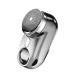Mini Shave Portable Electric Shaver for Men Wet Dry One-Button Mini Travel Razor Electric Rechargeable(Silver)