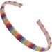 Topkids Accessories 1CM Glitter Sparkly Alice Bands Glitter Headbands for Girls & Women Pretty Girl s Hair Accessories Hair Bands for Girl s & Women Glitter Girly Girl Headband (Rainbow Stripes) - Buy Online on GoSupps.com