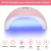 54W LED Nail Lamp - Professional USB Portable Nail Dryer with 18 Light Chips for Salon Quality Manicures at Home - Buy Online on GoSupps.com