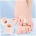 INOOMP 2 Pairs Men's Toe Splitter Tools: Thumb Splint, Bunion Toe Separators, Valgus Correction, Spacer - Breathable Sebs Nylon - 3.6x3.5cm - Buy Online on GoSupps.com