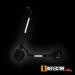 3M Reflective Stickers for Scooters, Bikes, Motorcycles - Set of 8 High Visibility Strips - Maximum Grip - Black - Buy Online on GoSupps.com