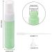 Buy PXYELEC 10ml Green Glass Spray Bottles - Refillable Atomizer Set with 10 Trophies for Perfumes & Essential Oils - Ideal for Travel & Dosage - Buy Online on GoSupps.com