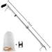 Yomyray 47'' Snake Tong Professional Collapsible Snake Catcher Tool With Zigzag Wide Jaw And Metal Automatic Lock Stainless Steel Reptile Grabber Rattle Catcher (Include Snake Bag) - Buy Online on GoSupps.com