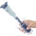 3 in 1 Baby Bottle Brush Set with Silicone Teat Cleaning Brush - Portable and Reusable - Blue - Buy Online on GoSupps.com
