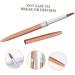 Healeved Metal Rod Nail Art Pen Nail Art Liner Nail Art Pens Nail Art Brush Manicure Liner Brush Nail Brushes for Nail Art Nail Drawing Pens Striping Stripe Aluminum Manicure Tools 17.40X1.00X1.00CM As Shown - Buy Online on GoSupps.com