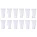 20PCS 5ML Clear Empty Refillable Plastic Soft Tubes Cosmetic Sample Bottles Jars Travel Makeup Travel Container with Screw Cap For Lip Gloss Balm Body Lotion Shower Gel Shampoo