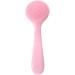 Manual Facial Cleansing Brush - Silicone Manual Facial Cleansing Brush - Manual Facial Cleansing Brush Skin Friendly Waterproof Face Cleaning Scrubber Pink - Buy Online on GoSupps.com