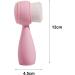 Manual Face Brush Cleanser Dual Purpose Beauty Facial Cleanser Gentle Removal Blackhead Chubby Plum Blossom Face Brush for Facial Scrub Exfoliating Massaging C - Buy Online on GoSupps.com