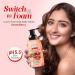 Luxury Foaming Body Wash - Hydrating Strawberry Cleanser with Pentavitin & Argan Oil pH 5.5 All Skin Types 400ml - Buy Online on GoSupps.com