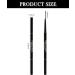 Waterproof Black Eyebrow Pencil Set 12Pcs Retractable Brow Micro Professional Eyebrow Pencil Ultra Fine Long Lasting Women Eye Makeup for Perfect Eye Liner Brows Shaping & Filling Brow Gel Pen- 01 01 Black - Buy Online on GoSupps.com