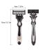 Buy Men's 5 Blade Shaving Razors - Black (6 Cartridges + 1 Handle) | Ultimate Shaving Experience Fast International Shipping - Buy Online on GoSupps.com