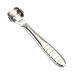 ANKROYU Stainless Steel Shaver Dead Skin Remover Cuticle Remover Anti Skid Handle File Hard Skin Remover and Foot File Heads Foot Tools