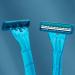20X Small Mens Two Disposable Razors Throw Face Wet Dry Shaver HsL419 Blue One Size