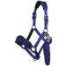 LeMieux Vogue Fleece Headcollar & Leadrope - Full Size Navy/Royal Blue | Premium Horse Gear for International Shipping - Buy Online on GoSupps.com