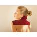 Moor neck warmer 29x39 cm with fleece cover in blackberry neck pillow heat pad heat compress heating pad