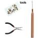 Feather Hair Extension Synthetic long Hair Tinsel 20 Strands Fairy Hair Hair Extensions 22 inch 16 Colors crochet hair extension set (Color : 7 Size : 22inch-55cm) 22inch-55cm 7 - Buy Online on GoSupps.com