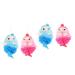 Angoily 4 Pcs Bath Ball Bath Sponge Cartoon Sponge Shower Sponge Scrubber Bathing Sponge Mesh Body Wash for Kids Bath Shower Loofah Ball Clean Cushion Accessories Child 1 Count (Pack of 1)