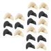 FOMIYES 18 Pairs Thicken Insoles Heel Forefoot Toe Inserts Insert Orteil Pour Chaussure Forefoot Pads of Foot Cushions Big Toe Heel Inserts Heels for Men Man Regulator High Heels