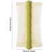 ASIEIT Double-sided Scalp Massage Comb Fine Tooth Hair Nit Comb Lice Comb Flea Lice Removal Comb Bamboo Shape for Adult Kids (Green) - Buy Online on GoSupps.com