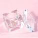 Nail Dappen Dish Crystal Glass Manicure Nail Cup Nail Liquid Cup with Lid Professional Acrylic Liquid Monomer Small Dappen Dish for Acrylic Nails Transparent - Buy Online on GoSupps.com