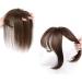 Human Hair Toppers Clip In Crown Toppers Hair For Women Straight Toupee Part Wiglets Hairpieces (Light Brown 25 cm) - Buy Online on GoSupps.com