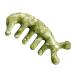Current Sube Massage comb from Jade Disappearing Hair Cam Broad tooth comb Schachening muscle comb acupuncture massage device for the acupuncture massage comb Head massage comb 3D tablets scratch fish species