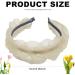Mesh Twist Hairband Braided Hair Band Exquisite Head Bands Women's Costume Headband Fashion Hair Accessories for Women and girls (B) - Buy Online on GoSupps.com