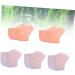 FOMIYES 10 Pairs Silicone Foot Heel Socks Cushion Sleeves Protective Sleeve Silicone Heel Grips Walking Accessories Reusable Moisturizing Feet Moisturizing Socks Foot Spa Socks Boots Crack - Buy Online on GoSupps.com