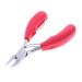 SJLS Stainless Steel Toe Nail Clippers Nail Correction Thick Nails Ingrown Toenails Nippers Cutters Dead Skin Dirt Remover Pedicure (Color : Red)