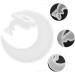 STOBOK Silicone Mold Tool Tray Jewelry Tray Resin Casting Molds Silica Moon Shaped Mold Supplies Self Made White 13.5X12CM - Buy Online on GoSupps.com