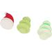 Makeup Sponges Set 3 Pieces Makeup Sponge Christmas Theme High Elasticity Breathable Liquid Cream Blending Sponge - Buy Online on GoSupps.com