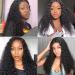 18 Inch Deep Wave Lace Front Wig Human Hair for Black Women | Pre Plucked, Glueless, Natural Black, 150% Density - Buy Online on GoSupps.com