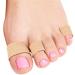 Silicone Toe Protectors - 2 Pack Soft Gel Toe Caps for Corn & Blisters - Cushion Bandage for Toes & Fingers (1.5x15cm) - International Shipping Available - Buy Online on GoSupps.com