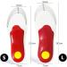 CSCDD Orthotics Insoles for Flat Feet - Orthopedic Support Insoles for Sports Shoes | Small Size D - Buy Online on GoSupps.com
