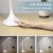 Buy Dimmable LED Writing Lamp | 3 Brightness Levels & Touch Switch | Flexible Silicone Swan Neck Bedside Light | 7W 500LM 3000K for Home & Office - Buy Online on GoSupps.com