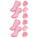 FRCOLOR 4 Sets Spa Moisturizing Socks Moisturizing Socks Gloves Foot Moisturizing Socks Sleeping Gloves Moisturizing Foot Socks Gloves Foot Socks Gloves Hand Cotton Dropshipping Gel