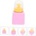 Ipetboom 1pc Squeeze Bottle Makeup Remover Bottle Nail Polish Remover Bottle Nail Color Remover Dispenser Nail Polish Dispenser Pump Nail Alcohol Supplies Pink Liquid Plastic Abs 10x5.3cm Pink - Buy Online on GoSupps.com