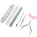 Cuticle Nippers 7pcs Professional Steel Pusher NailSave your time - Buy Online on GoSupps.com