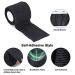 Yuelong 8Pcs Cohesive Grip Tape - Self-Adherent & Strong Sports Tape Wrap for Athletes - Black Bandage Rolls - Buy Online on GoSupps.com