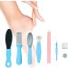 Pedicure Set GLAMZA 10pc Home Pedicure Kit - Foot Care Kit Includes Multiple Pedicure Tools - Foot Scraper Foot File Callus Remover Foot Scalpel Foot Grater & Hard Skin Remover Foot Blade - Buy Online on GoSupps.com