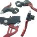 Lomodo 4-Piece Bicycle Brake Accessories: V-Brake Handlebar Aluminium Alloy Levers & Brake Wire for Mountain/Road/MTB Bike - Red - Buy Online on GoSupps.com