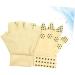 Healeved Anti-Slip Workout Gloves - 3 Pairs Magnetic Half Finger Sports Gloves for Fitness & Riding Non-Slip Elastic Support - Buy Online on GoSupps.com