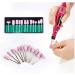 12pcs Mini Nail Drill Bit Set Quartz Abrasive Tools Electric Drill Bits Nail Art Equipment 2.35 3/32 Pink Grinding Head Tool Kit 12pcs Quartz Bit Set - Buy Online on GoSupps.com
